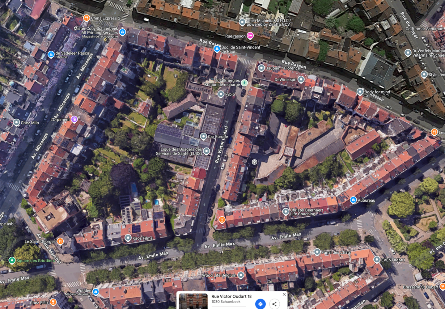 Gesloten garagebox te huur in Schaerbeek