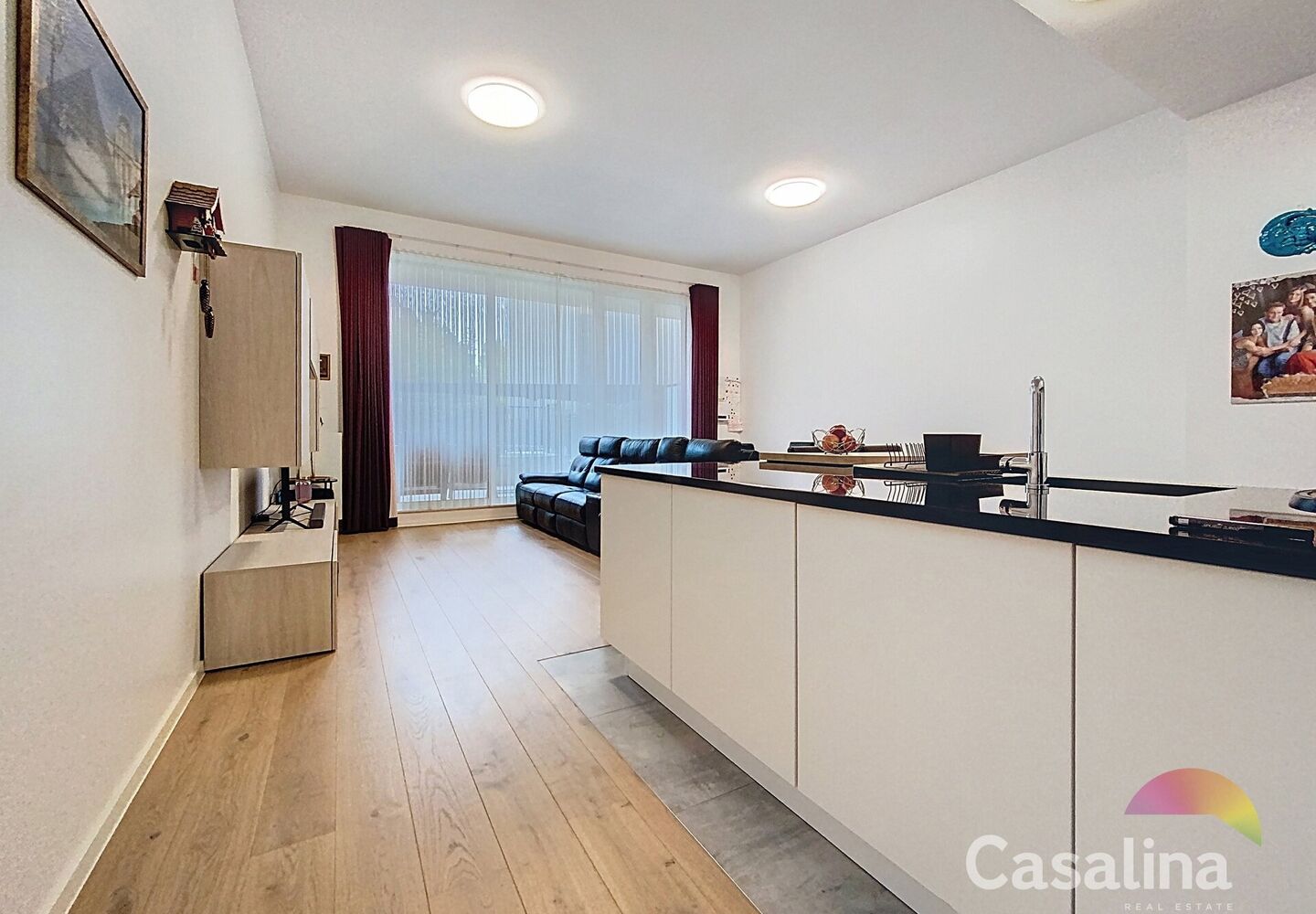 Ground floor with garden for rent in Evere