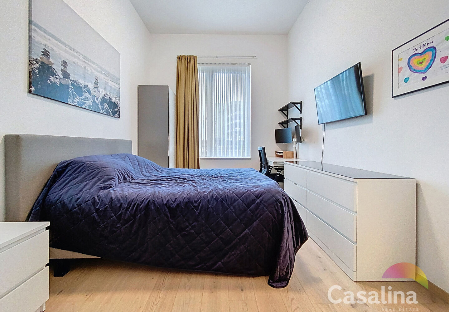 Ground floor with garden for rent in Evere