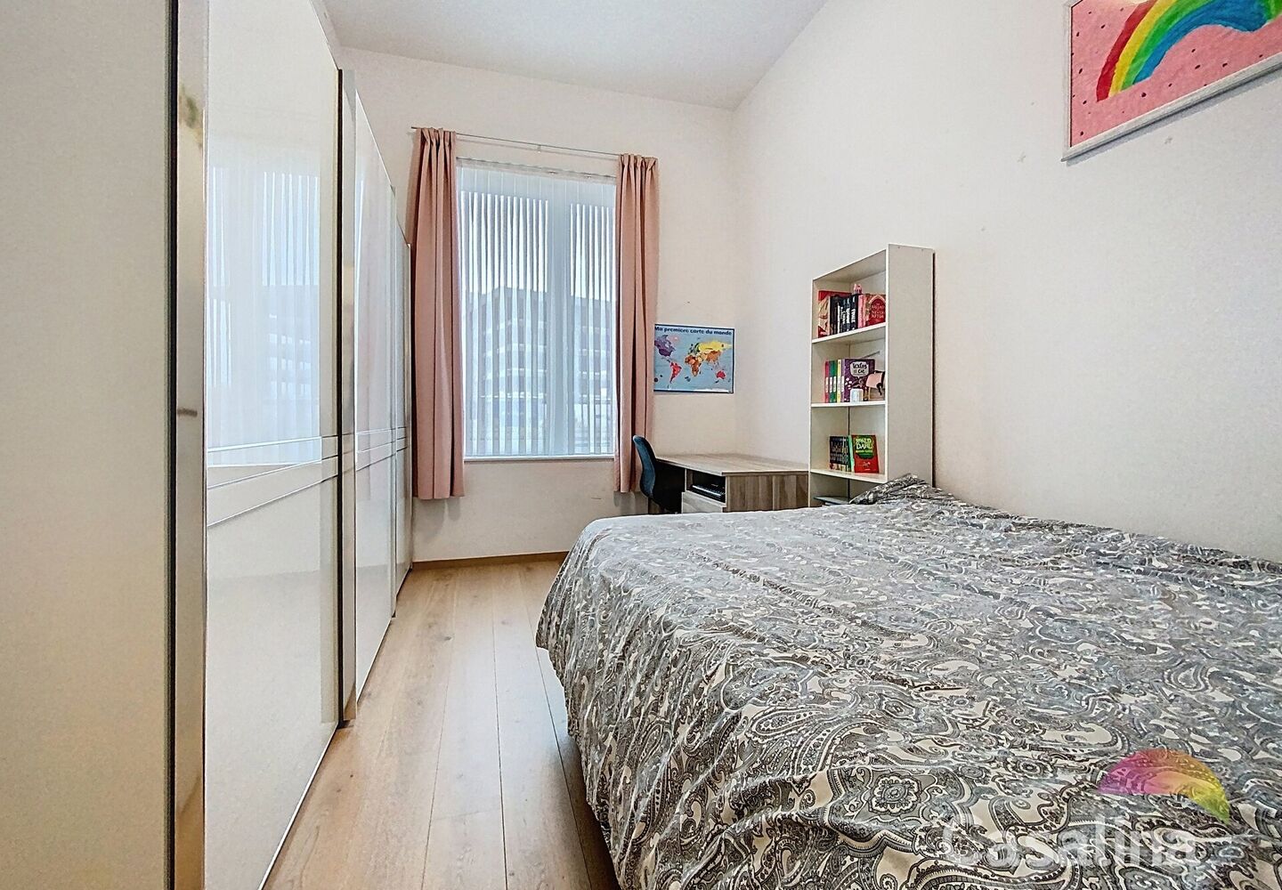 Ground floor with garden for rent in Evere
