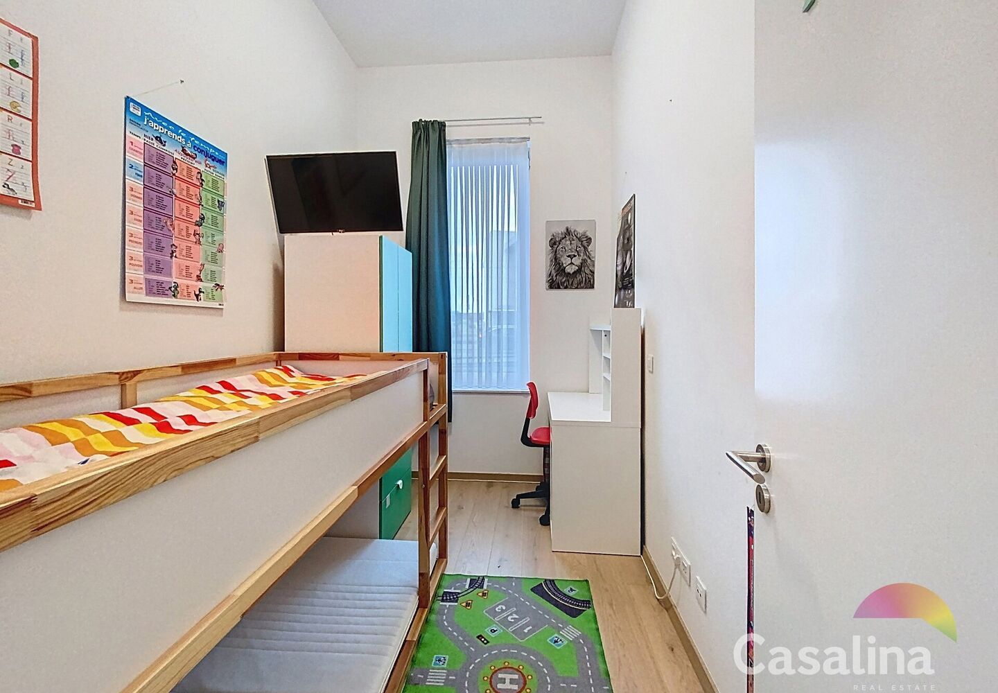 Ground floor with garden for rent in Evere