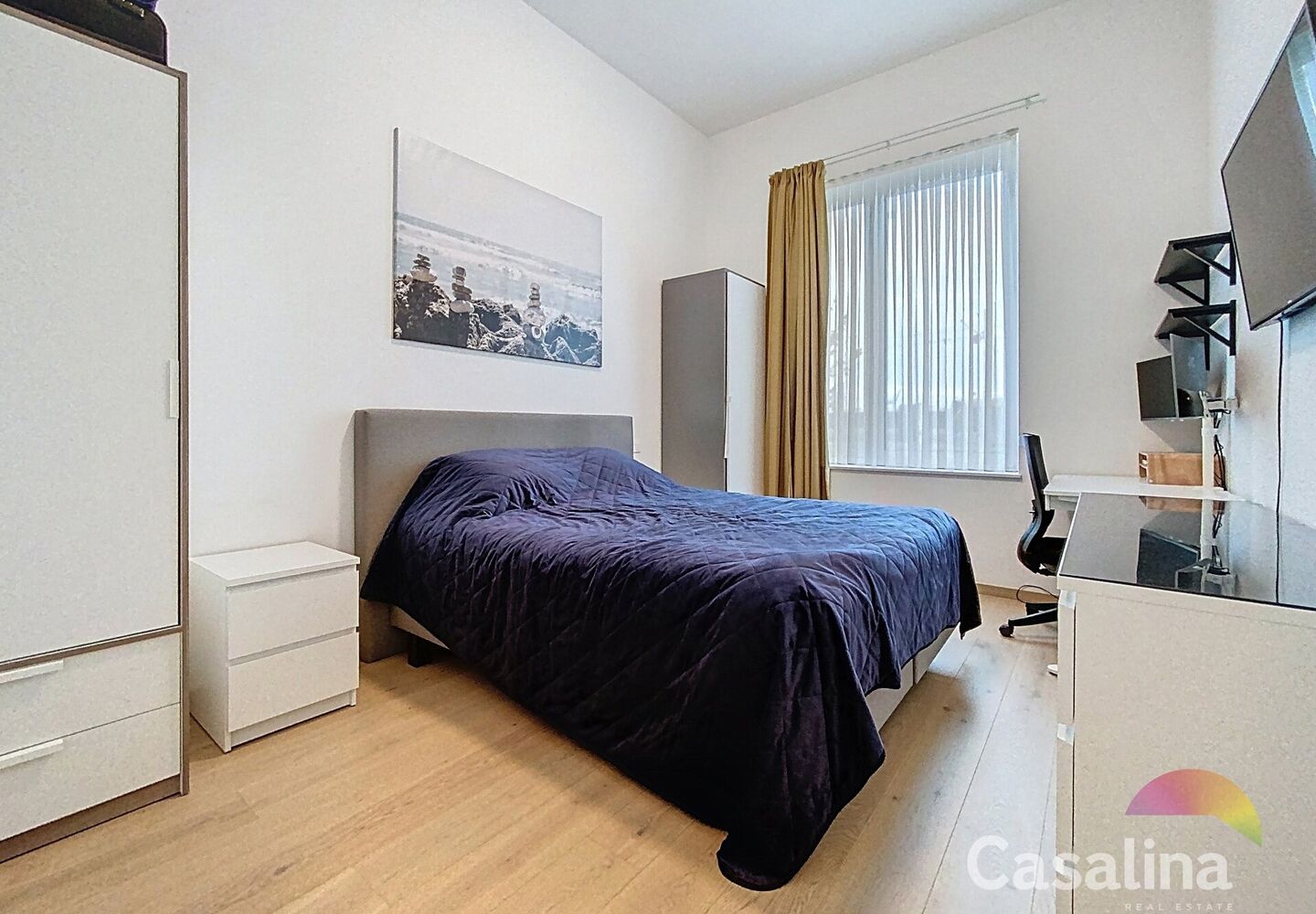 Ground floor with garden for rent in Evere