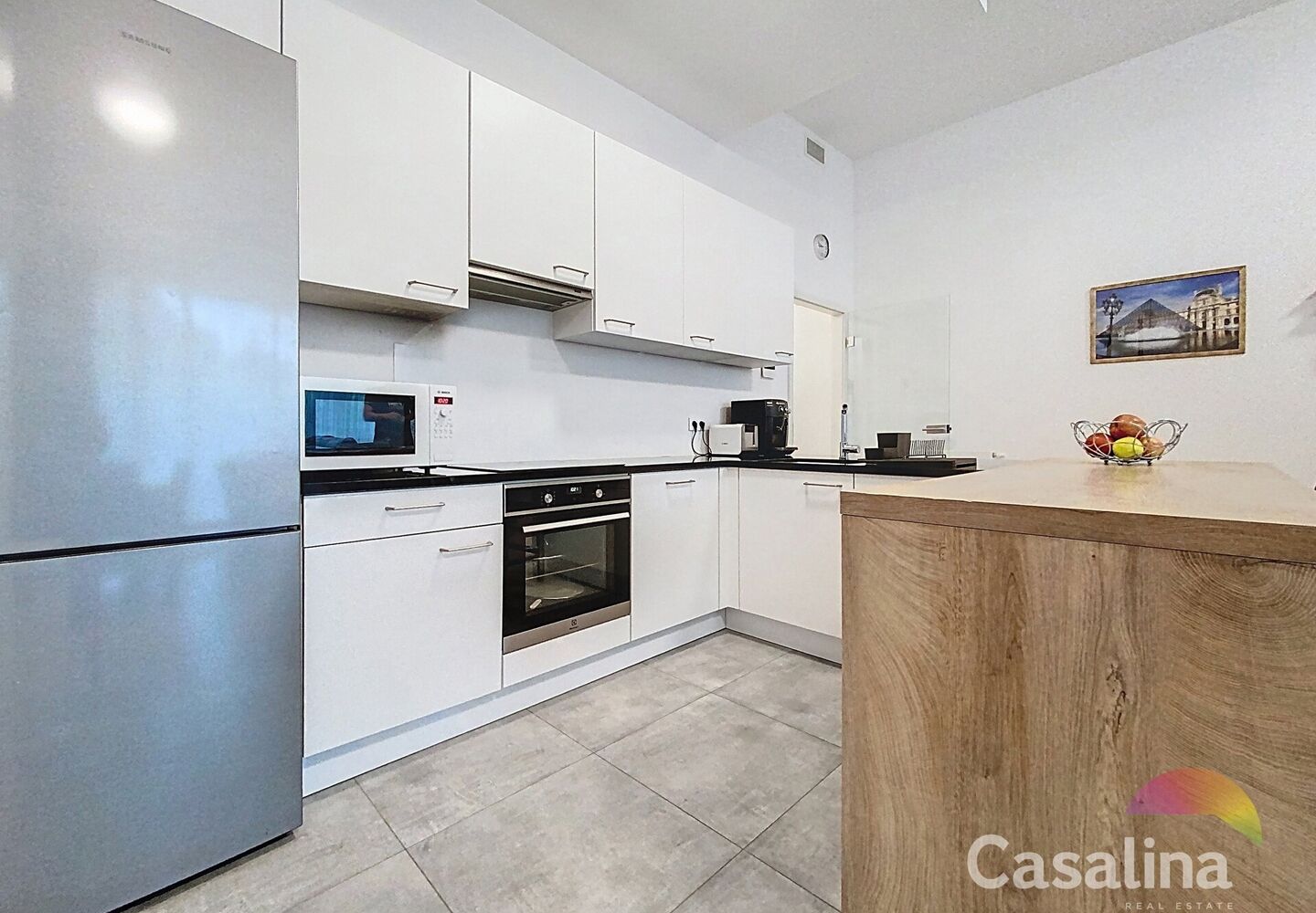Ground floor with garden for rent in Evere