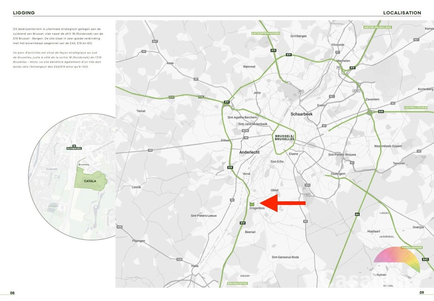 Opslagplaats te huur in Drogenbos