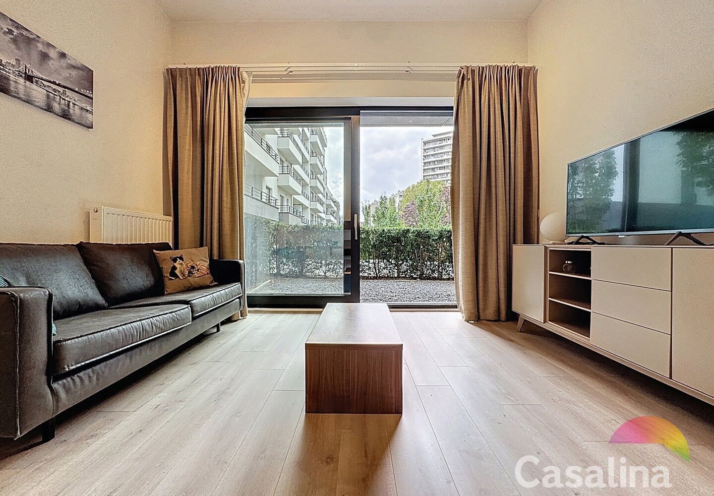 Rez-de-ch. avec jardin à vendre à Evere