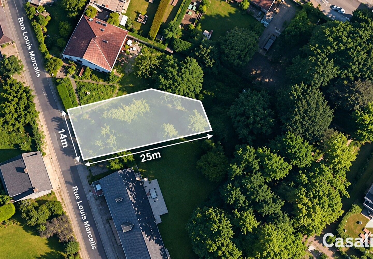 Terrain &agrave; b&acirc;tir &agrave; vendre &agrave; Wezembeek-Oppem