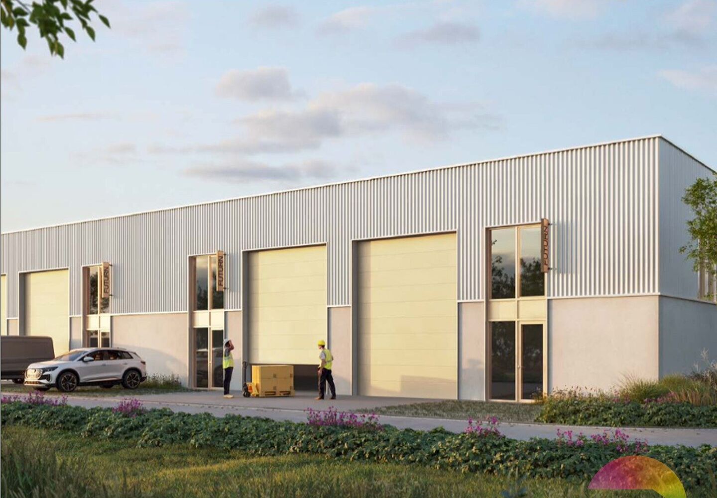 Warehouse for rent in Drogenbos