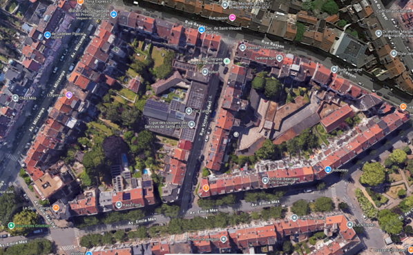 Closed garage for rent in Schaerbeek