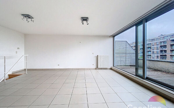 Penthouse te huur in Evere